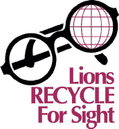 Littleborough Lions club Recycle for Sight logo